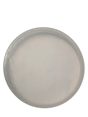 Neutral plastic cap diameter 70 mm for cristal jars