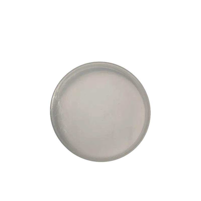 Neutral plastic cap diameter 70 mm for cristal jars