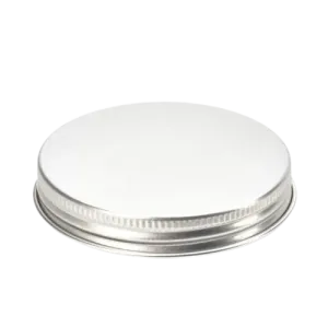 200 ml pet cristal jar with aluminum cap