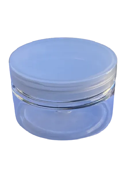 CRISTAL jar in PET 100 ml transparent cup
