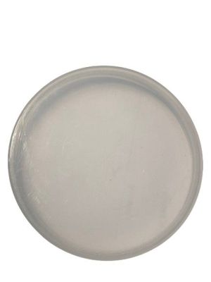 Vaso cristal in pet da 100 ml con tappo in plastica neutra