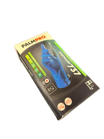 Palmpro latex disposable gloves (50-pack)