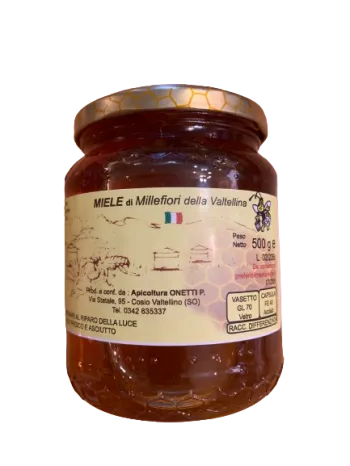 Miel toutes fleurs 1/2 kg