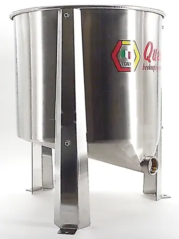 Maturatore inox per miele 140 kg con scarico totale