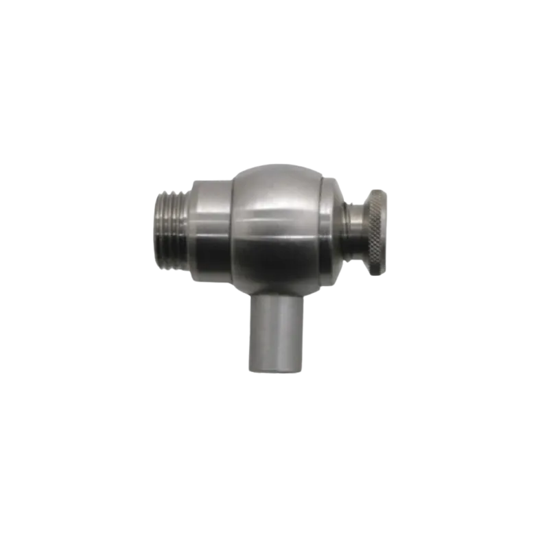 Edelstahl-Schraubventil mit Tropfschutz 1/2" für Öl und Wein