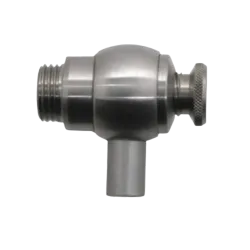 Edelstahl-Schraubventil mit Tropfschutz 1/2" für Öl und Wein