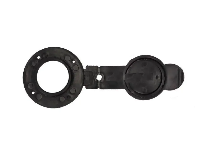 Hybrid inlet and nourishment cap-port (black)