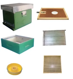 Beekeeping starter kit for the apiary with beehive