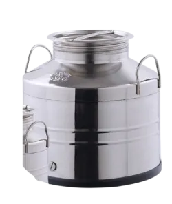 Stainless oil container with screw cap - 25 l