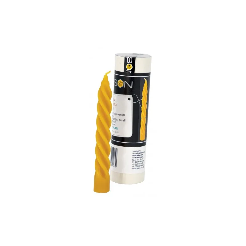 Stampo in silicone per candela torciglione 14,5cm Stampo in silicone per candela torciglione 14,5cm