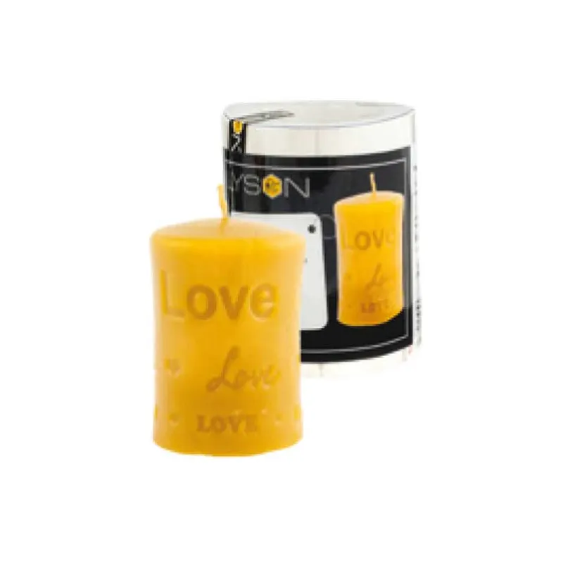 Stampo in silicone per candela cilindro "love" Stampo in silicone per candela cilindro "love"