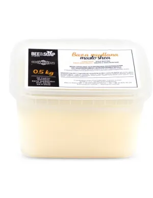Shea butter glycerin base for making soaps