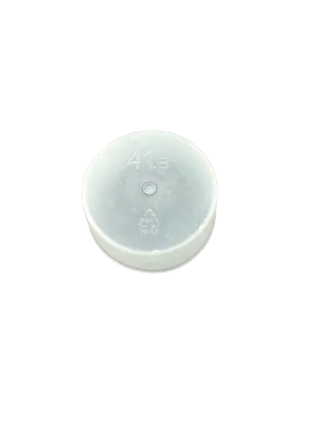 Plastic vacuum drop feeder cap