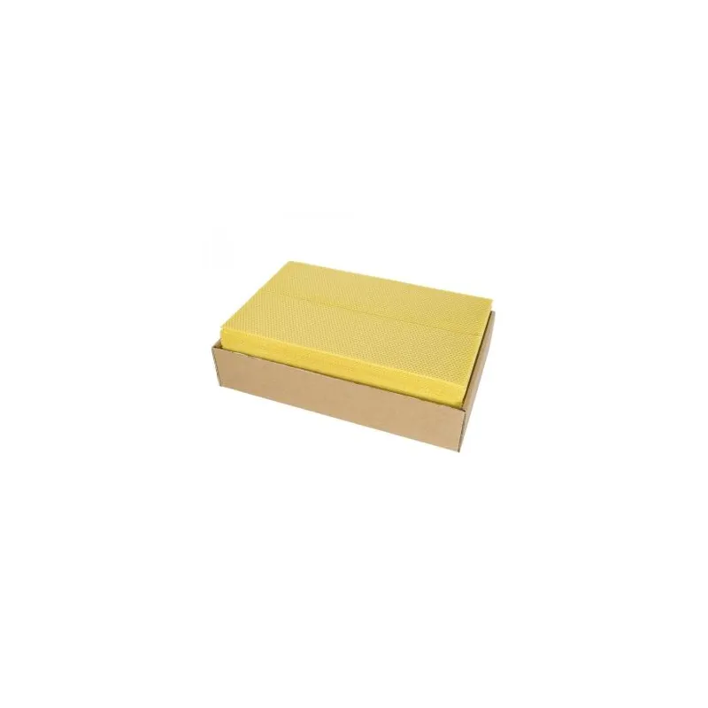 Honey super d.b. laminated wax sheets 5 kg pack