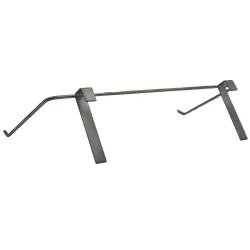 Edelstahl-Ablagehalter für Rähmchen zur Befestigung an Bienenbeuten