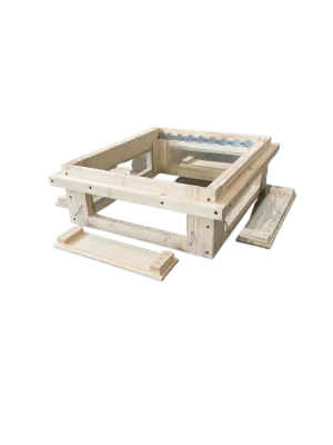 Beobachtungshonigraum D.B. 10 Waben mit Glas