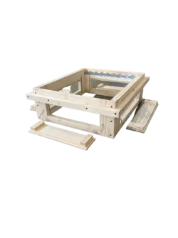 Beobachtungshonigraum D.B. 10 Waben mit Glas