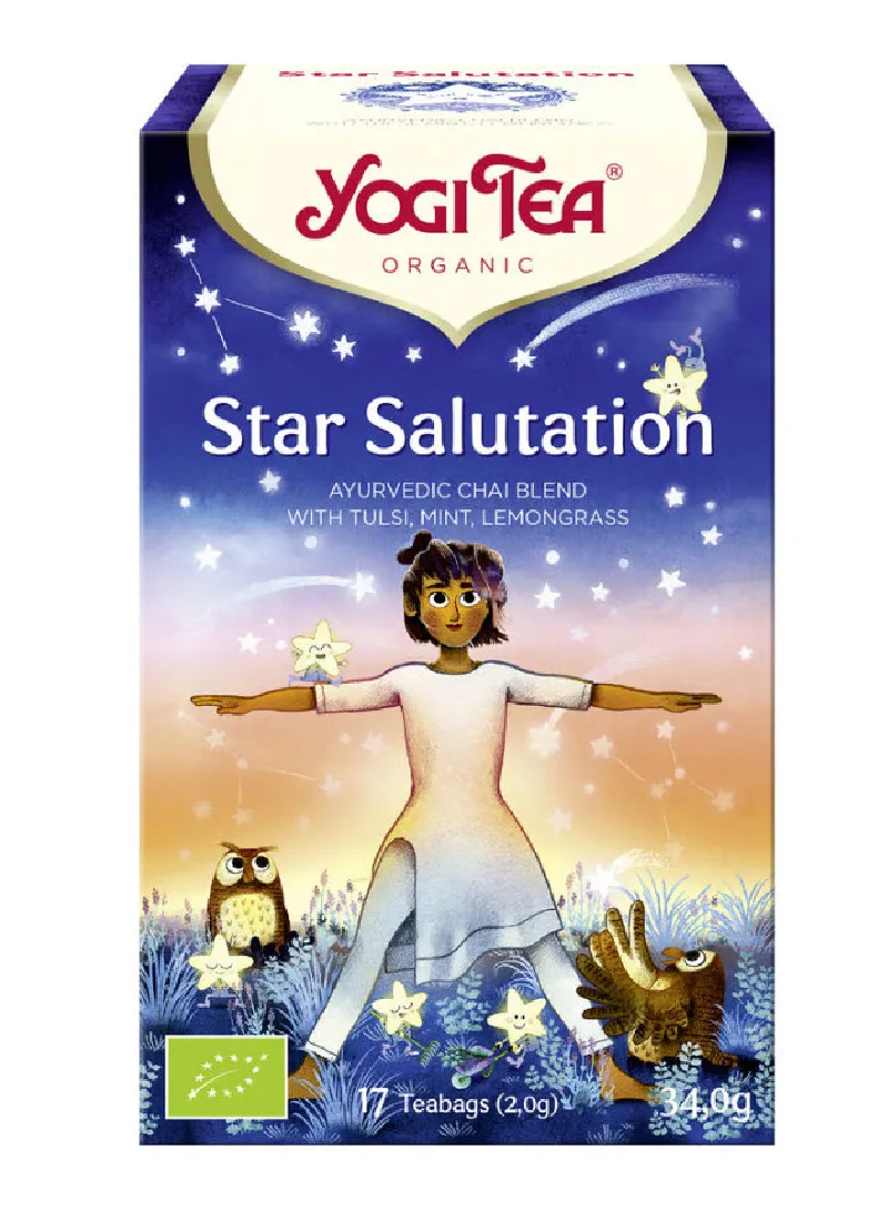 Star Salutation organic infusion - 17 bags - yogi tea