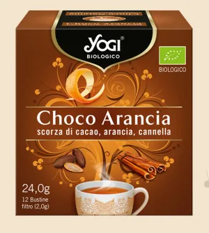 Infusion 'choco orange' bio - yogi tea 12 filtres