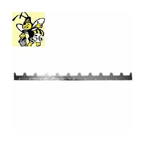 Entretoise 9 encoches 25 mm pour ruche d.b. 10 cadres