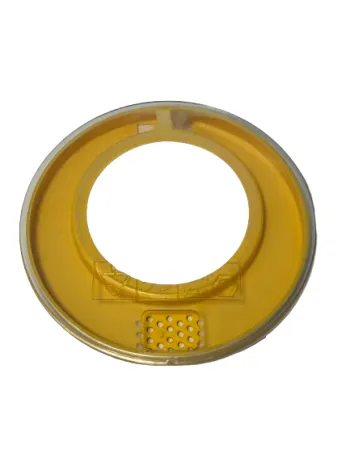 Two-way round plastic bee escape