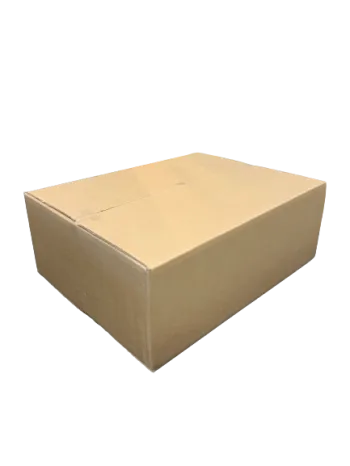 Brown cardboard box for 12 1 kg jars honey