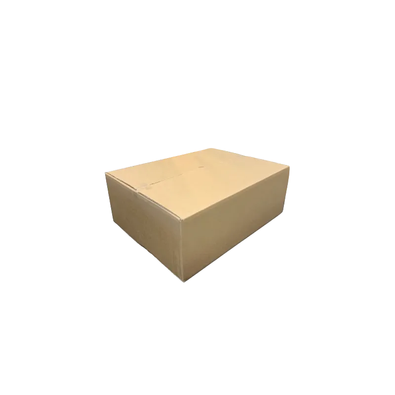 Boîte en carton brun pour 12 pots de miel de 1 kg