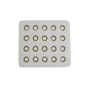 Silikonform zur herstellung von 20 wachskuppeln