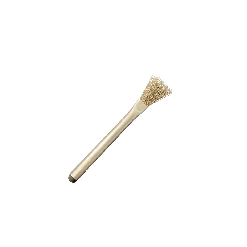 Brosse avec poils en acier inoxydable pour le nettoyage des sublimateurs Brosse avec poils en acier inoxydable pour le nettoyage des sublimateurs