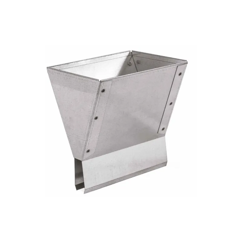 Trichter aus Edelstahl für Futtertaschen