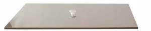 Tapa de acero inoxidable para mesa de desoperculación