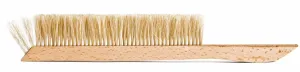 Grande brosse avec poils de crin et manche en bois