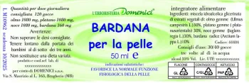 Bardana per la pelle gocce - 50 ml
