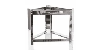 Supporto smontato per maturatore da 50 kg in acciaio inox
