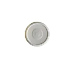Twist off t70 capsule for glass jar - mouth 70 mm - white - for pasteurizing -box of 1190 pieces