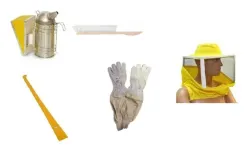Basic kit to become a beekeeper with mask