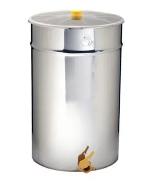 Stainless steel honey ripener - 200kg with through plastic tap