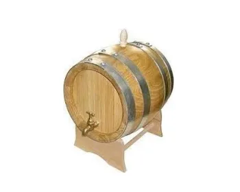 Botte barilotto in legno di rovere da 10 l