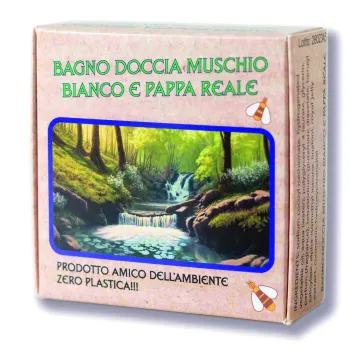 Bagno doccia muschio bianco e pappa reale