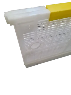 Gabbia escludi regina verticale D.B.in plastica bianca