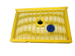 Isolator-Käfig aus Kunststoff für Brutblock im D.B.-Brutraum