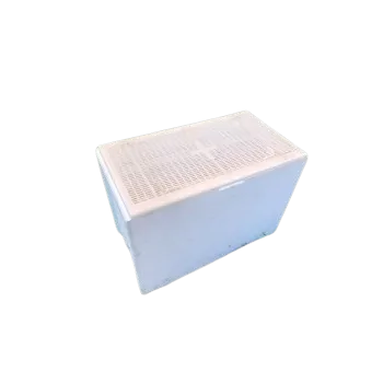 Couvercle de transport en plastique pour ruche en polystyrène d.b. 6 cadres