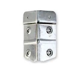 Winkel aus verzinktem Blech für die Verbindung zwischen Brutraum und Honigraum