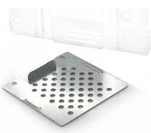 Replacement slider for 6-frame polystyrene beehive hatch door