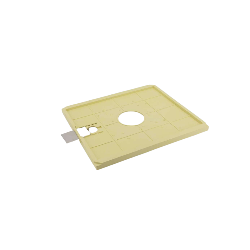 Plastic bee escape on tablet for beehive d.b. 10 frames