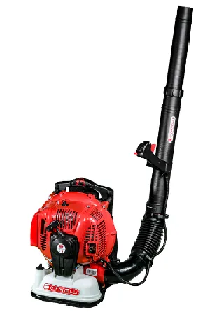 Shoulder blower with internal combustion engine with bees kit