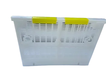 Vertikaler Absperrgitter-Käfig D.B. aus Kunststoff, verstellbar