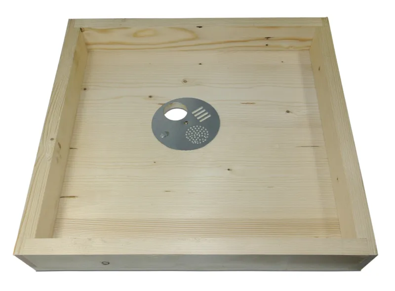 Robuste Abdeckplatte aus Holz für 10-Waben-Dadant-Beuten