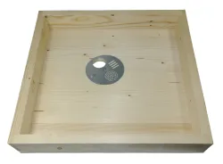 Robuste Abdeckplatte aus Holz für 10-Waben-Dadant-Beuten