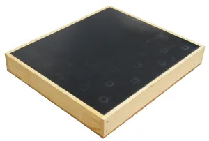 PVC-Deckplatte für Futter-Abdeckplatte für D.B.-Beuten mit 12 Waben